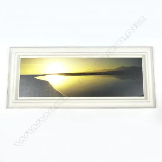 SUNRISE LANDSCAPE PRINT ON CANVAS 320x990mm
