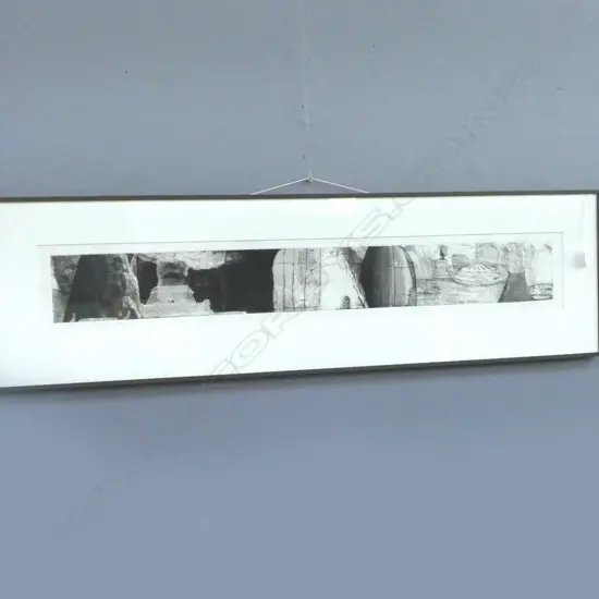 ANNA MILES 'HURRYING ALONG FOR MORE SIGHTSEEING' LITHOGRAPH AP 1989 155x1025mm