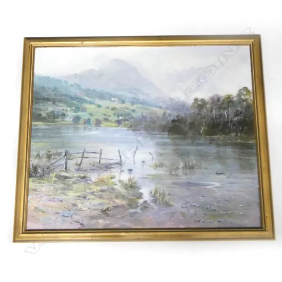 LANCE O'GORMAN, TAUPIRI MOUNTAIN, OIL ON BOARD 500x600mm