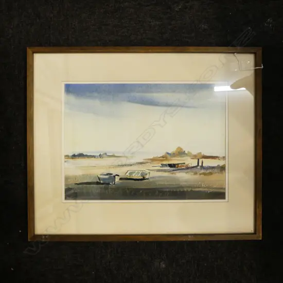 RUSSELL HOLLINGS 'KAIAUA I' WC 255x355mm foxing