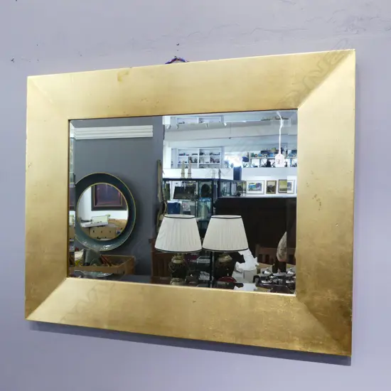 MODERN MIRROR, GOLD FRAME 770x970mm