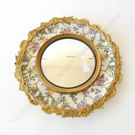 ROYAL STAFFORDSHIRE CONVEX MIRROR 470mm dia