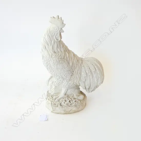 CONCRETE GARDEN ROOSTER, H.310MM