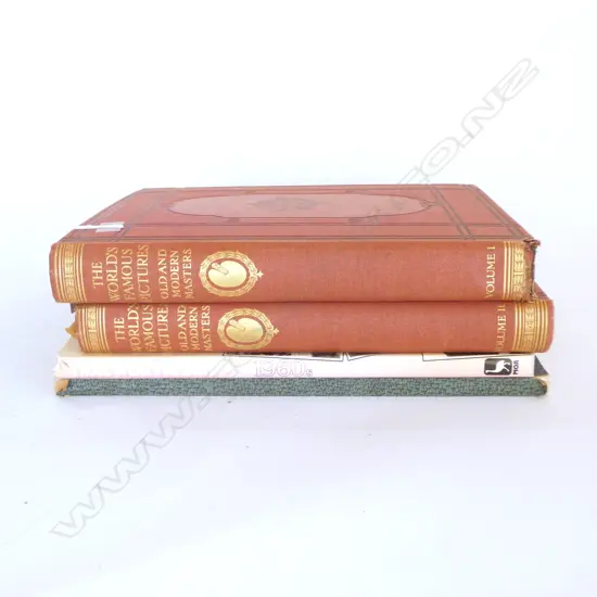 4 VINTAGE BOOKS; 2 WORLDS FAMOUS PICTURES, ILLUSTRATED LONDON NEWS, THOSE WHERE THE DAYS