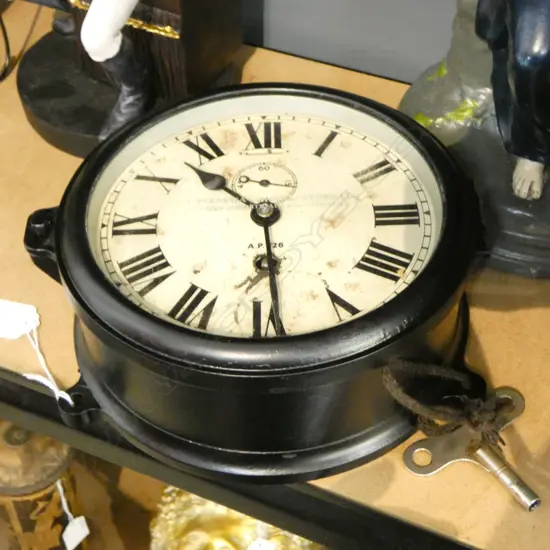 SHIPS CLOCK, WORKING
