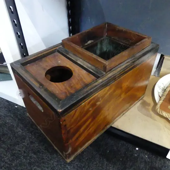 JAPANESE WOODEN HIBACHI BURNER W.350mm