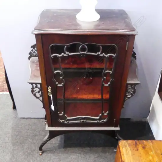 EDWARDIAN CHINA CABINET H.900mm