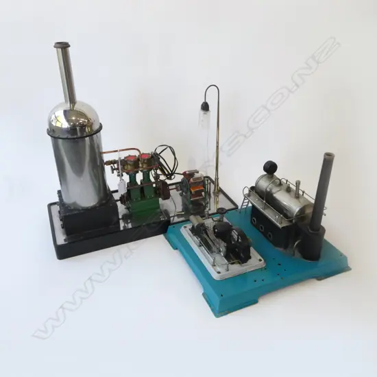 2 STEAM ENGINE MODELS; WILESCO GERMANY