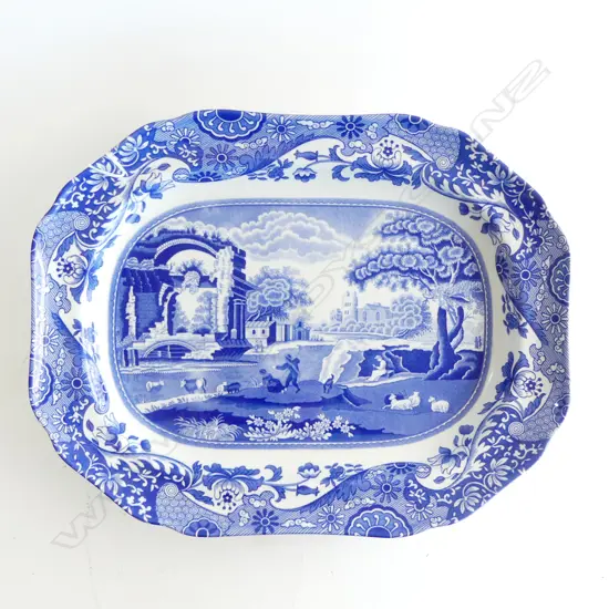 SPODE BLUE ITALIAN ASHET 325x415mm