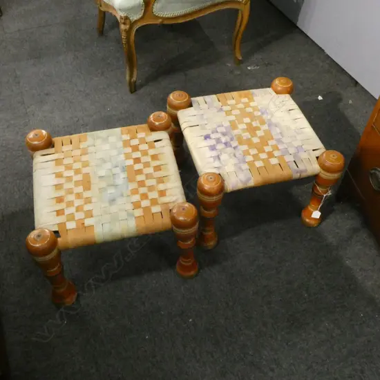 PR ART DECO EGYPTIAN REVIVAL STOOLS 440x440x300mm