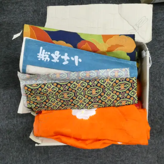 ASST JAPANESE NEW FABRIC LENGTHS SILK WOOL ETC