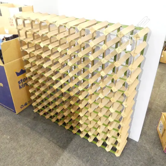 LG INDUSTRIAL 11x11 WINE RACK 1055x190x1055mm