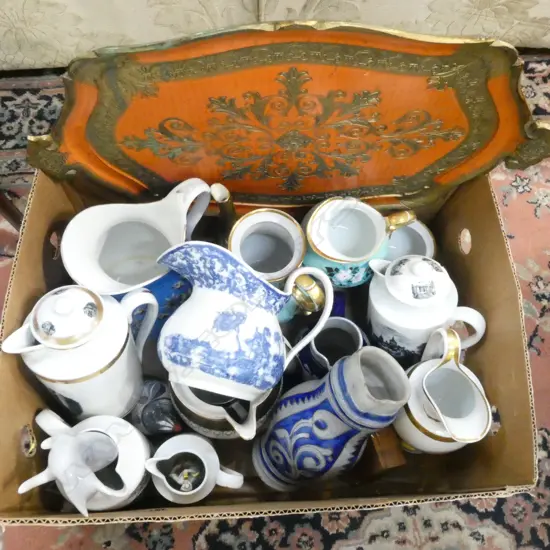 ASST. JUGS, TRAY ETC