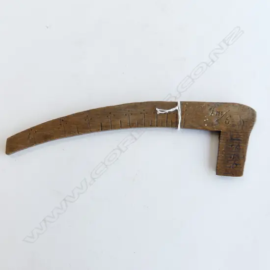 A cooper's stave barrel measuring tool,