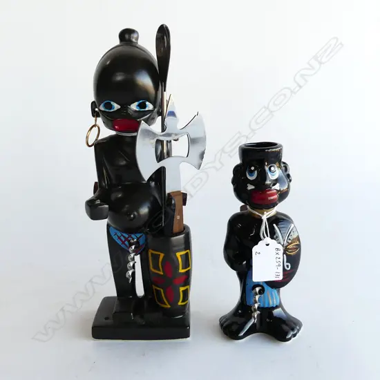 Two African cocktail sets,