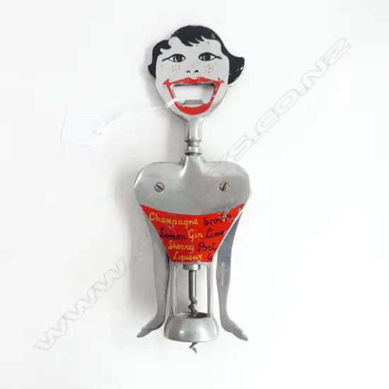 A large Italian corkscrew,