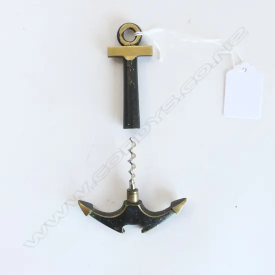 An anchor corkscrew,
