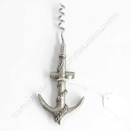 An anchor corkscrew,