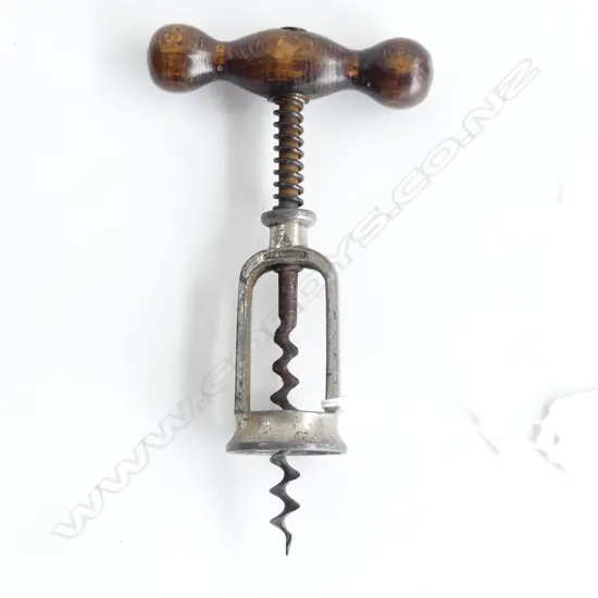 A corkscrew,