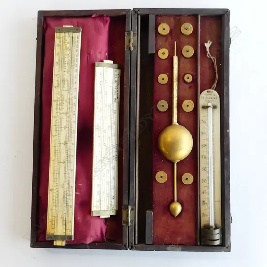 A hydrometer set,