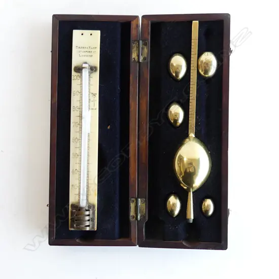 A saccharometer (sugar measurer),