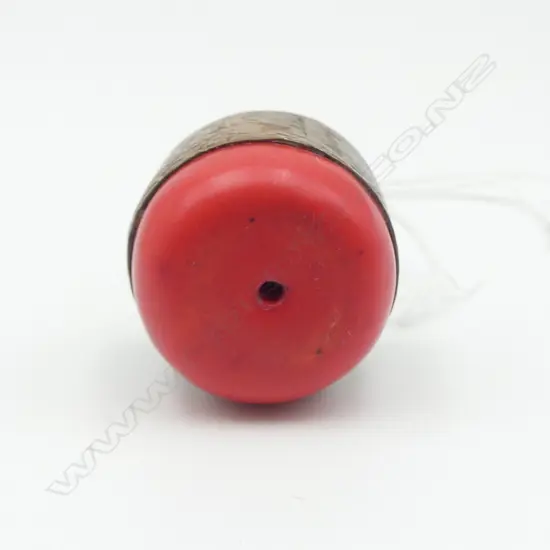 TURKISH CORAL RING STAMPED 925 SIZE O ajustable shank