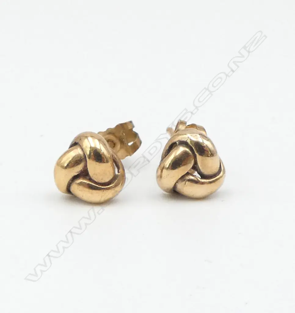 PR 9CT EARRINGS, 1.1gms Image 1++