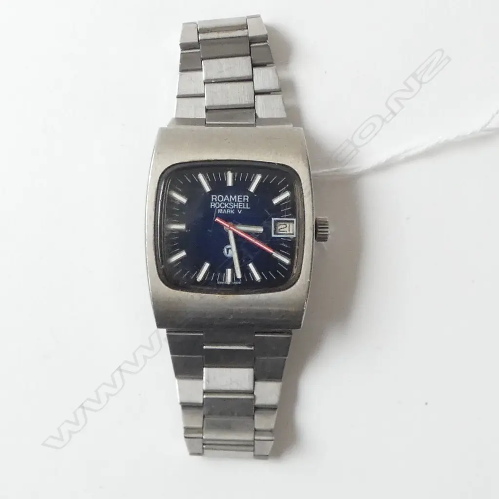 GENT'S ROAMER 1975 ROCKSHELL MARK V AUTOMATIC, running Image 1++