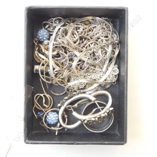 ASST. STG SILVER JEWELLERY TW. 55gms