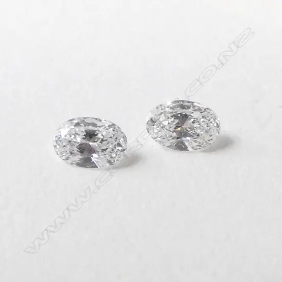 PR OVAL CUT UNSET DIAMONDS
