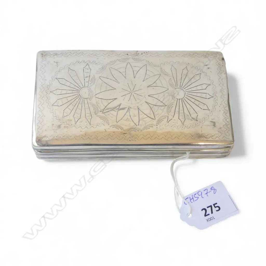 CONTINENTAL SILVER CASE W.125mmV 120gms Image 1++