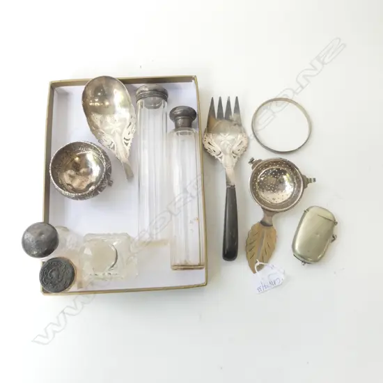 11 PCES; 9 SILVER (ASST. GRADES 100gms APPROX)