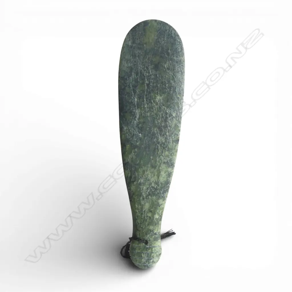 A contemporary marbled pounamu Mere, Image 1++