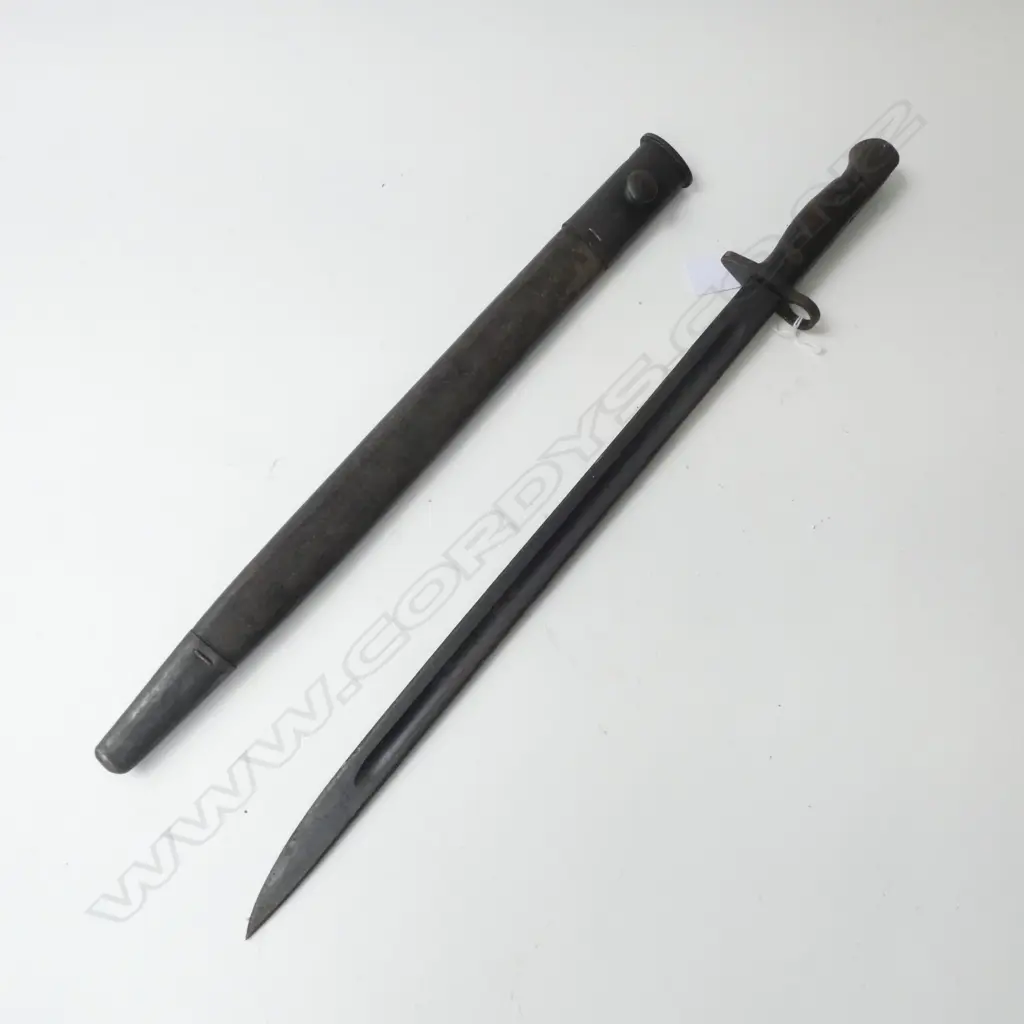 MILITARY BROAD ARROW BAYONET IN SHEATH L.575mm Image 1++