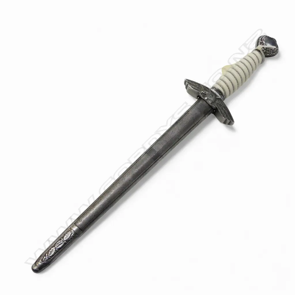 WWII GERMAN 2ND PAT. LUFTWAFFE DAGGER & SCABBARD, PAUL WEYESBERGE & SON SOLINGEN L.415mm Image 1++