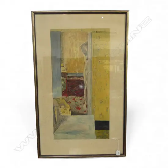 PIERRE BONNARD 'NU ST GERMAIN' LITHOGRAPH ED 161/400 695 X 360MM