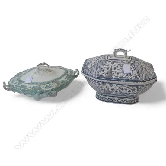 WEDGWOOD TUREEN + OTHER TUREEN