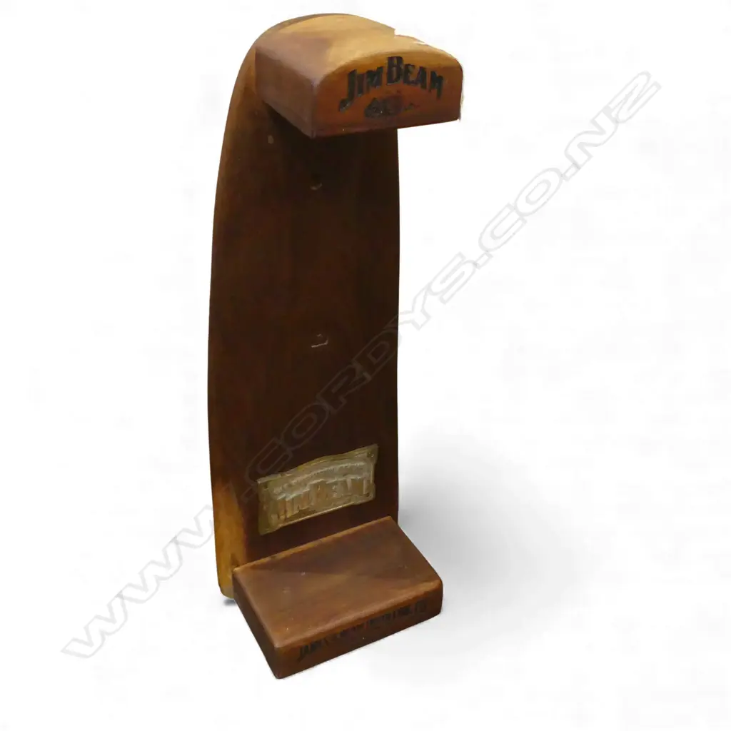 LG WOODEN JIM BEAM DISPLAY STAND H.770mm Image 1++