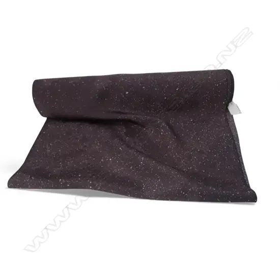 1980's NISHIJIN TEXTILE (Kyoto) JAPANESE ROLL OF PATTERNED SILK L.12m. W.360mm. New old stock deep marron speckled & ...