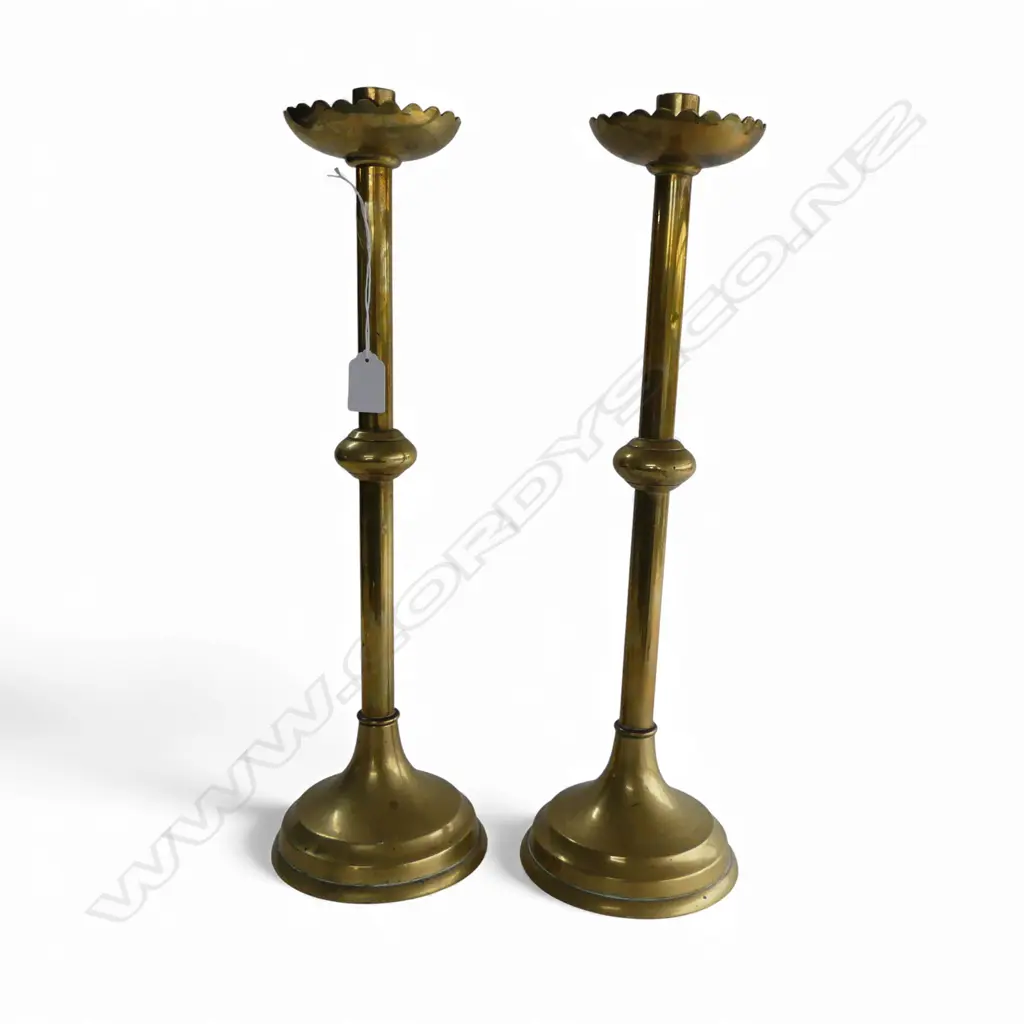 PR BRASS CANDLESTICKS H.470mm Image 1++