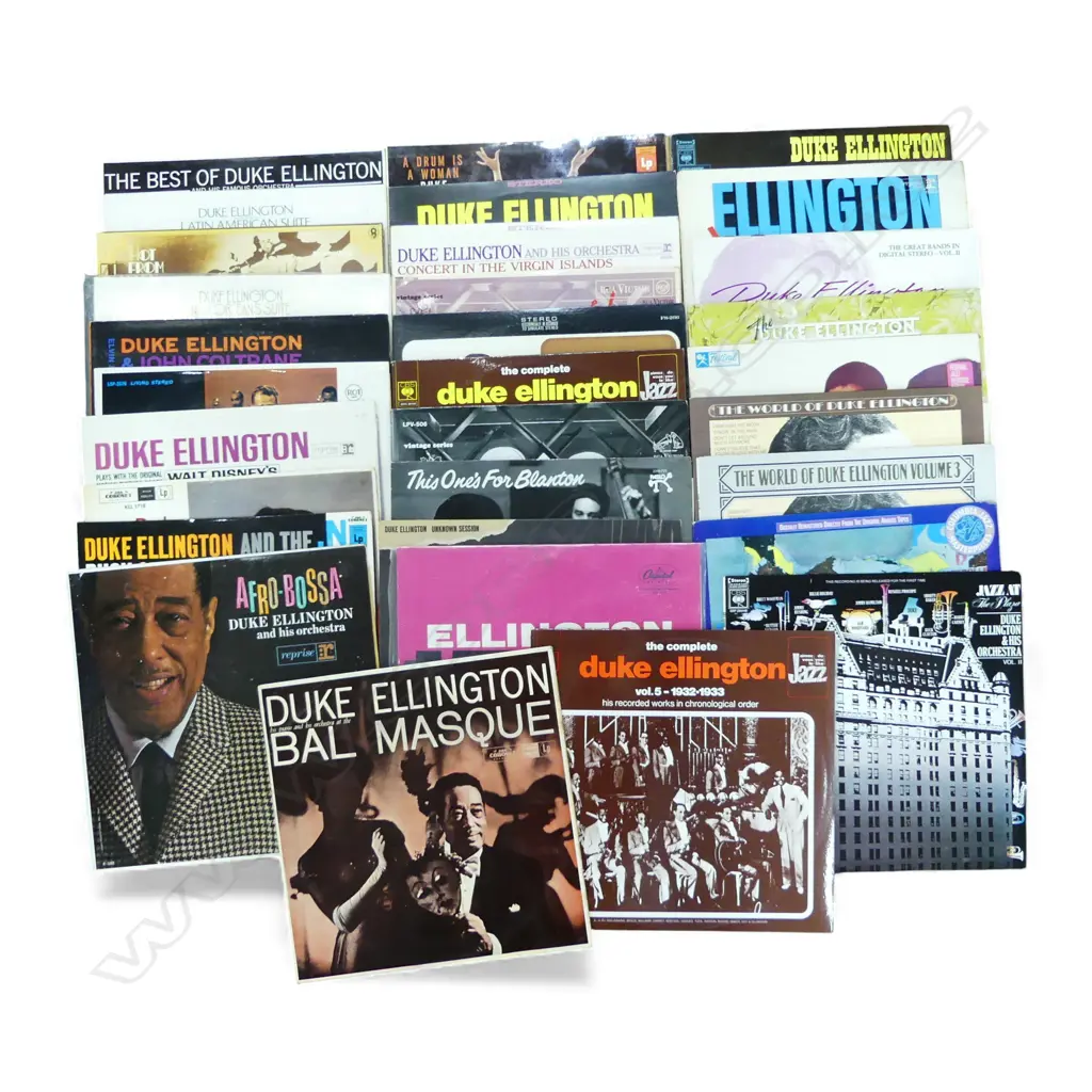 ASST. DUKE ELLINGTON JAZZ LPs Provenance: Ex Collection Wellington Choy Image 1++
