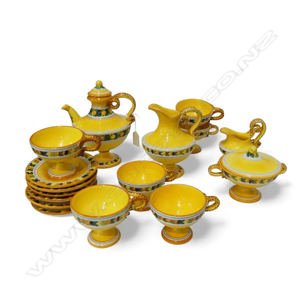 16 PCE ITALIAN TEA SET Image 1++