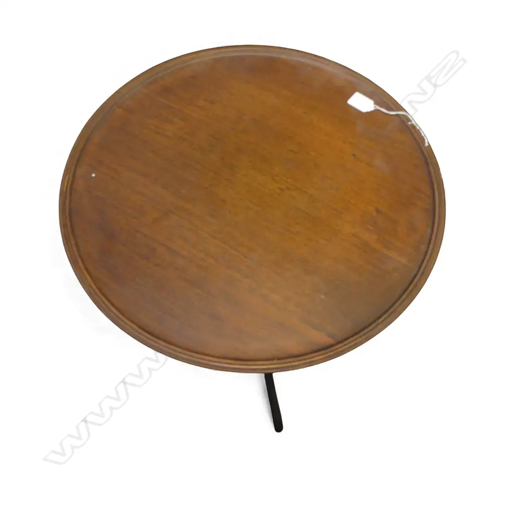 MAHOGANY WINE TABLE H580 DIA510MM Image 1++