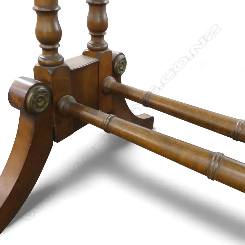 REGENCY STYLE MAHOGANY SOFA TABLE - LEG REQ. GLUE Image 1++