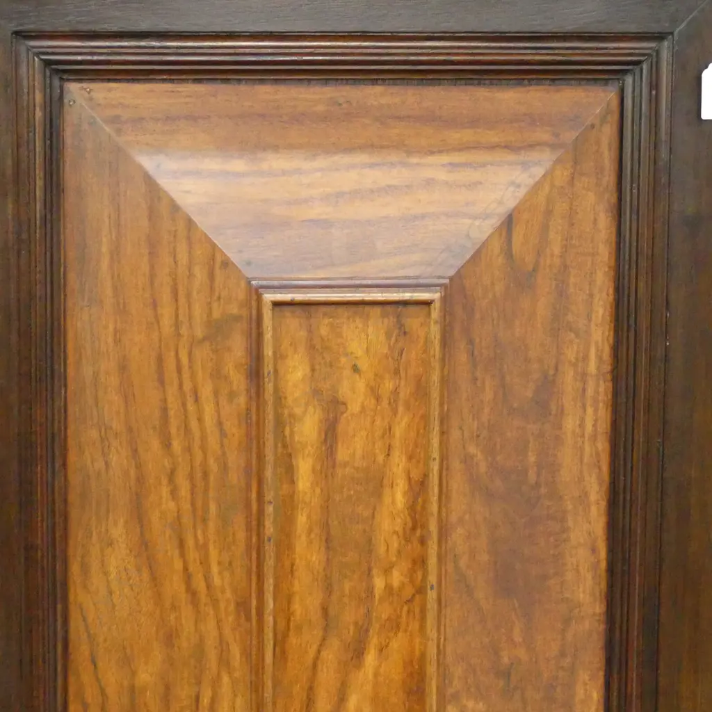MID 19THC EUROPEAN WALNUT ARMOIRE ON XFORM BASE1655x710x1840mm Image 1++