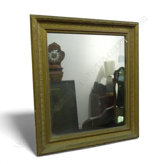 GILT FRAMED MIRROR 620x540mm 