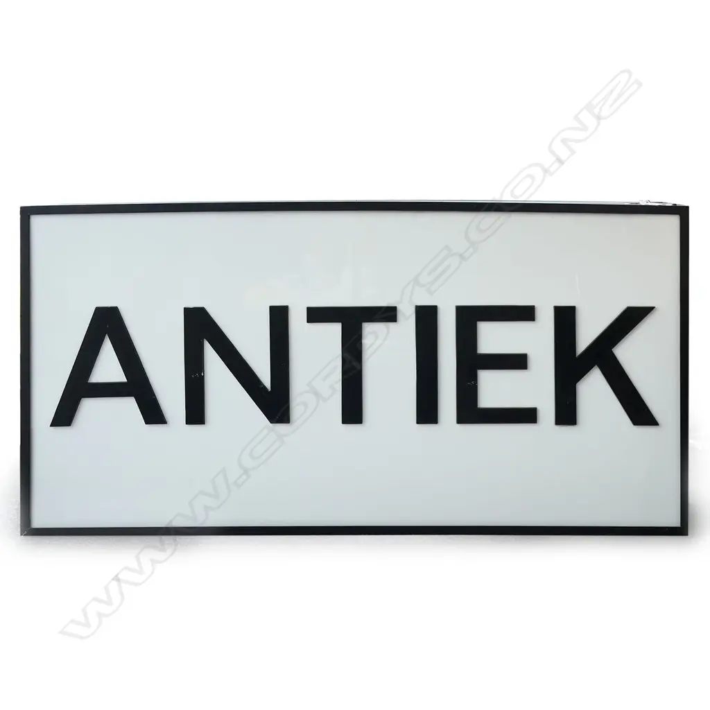 POLISH ANTIQUE LED SIGN 1075x175x555mm (letter 'I' missing to one side) Image 1++