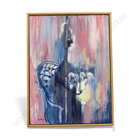 SUZANNE GOLDBERG, UNTITLED, OIL ON BOARD 730x540mm SIGNED & DATED '94