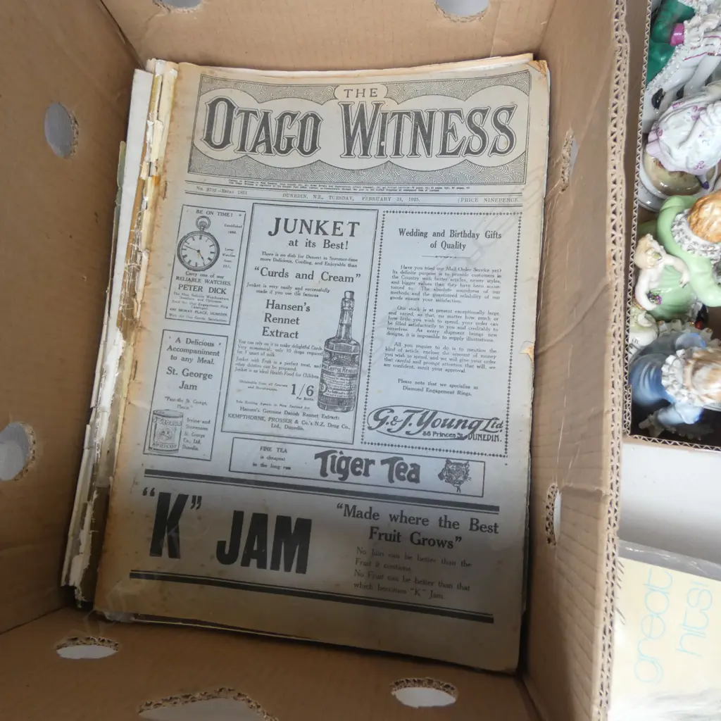 ASST. EARLY 20thC N.Z. NEWSPAPERS, WEEKLY NEWS; N.Z. FROM AIR, OTAGO WITNESS, etc Image 1++