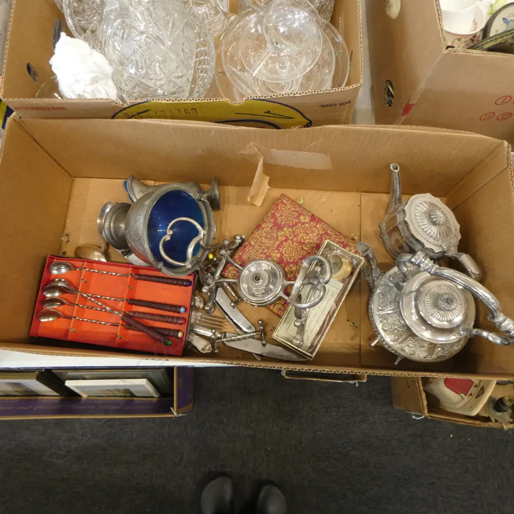 ASST. SILVER PLATE, CUTLERY etc Image 1++